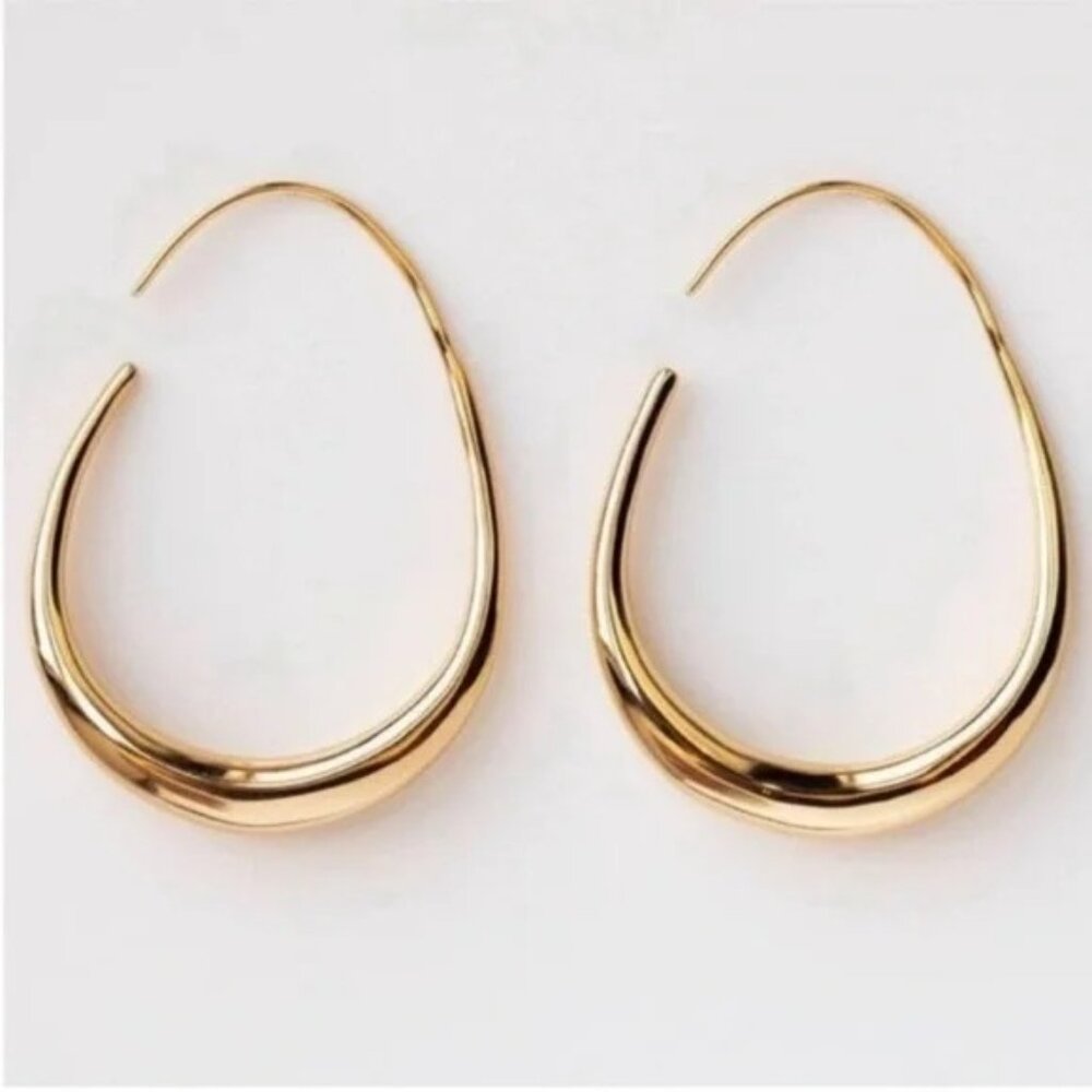 NWOT Goldie 18K Gold Plated Earrings
